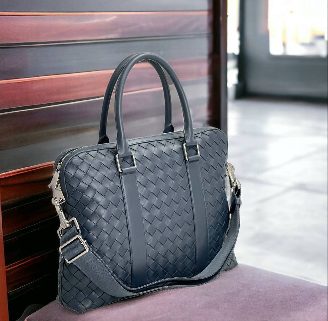 МУЖСКОЙ ПОРТФЕЛЬ BOTTEGA VENETA детальное фото
