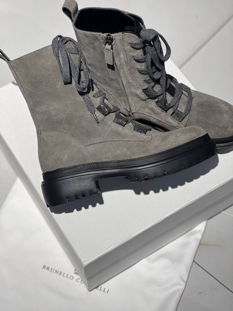 БОТИНКИ BRUNELLO CUCINELLI детальное фото