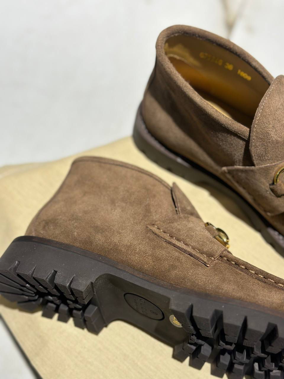 БОТИНКИ GUCCI детальное фото