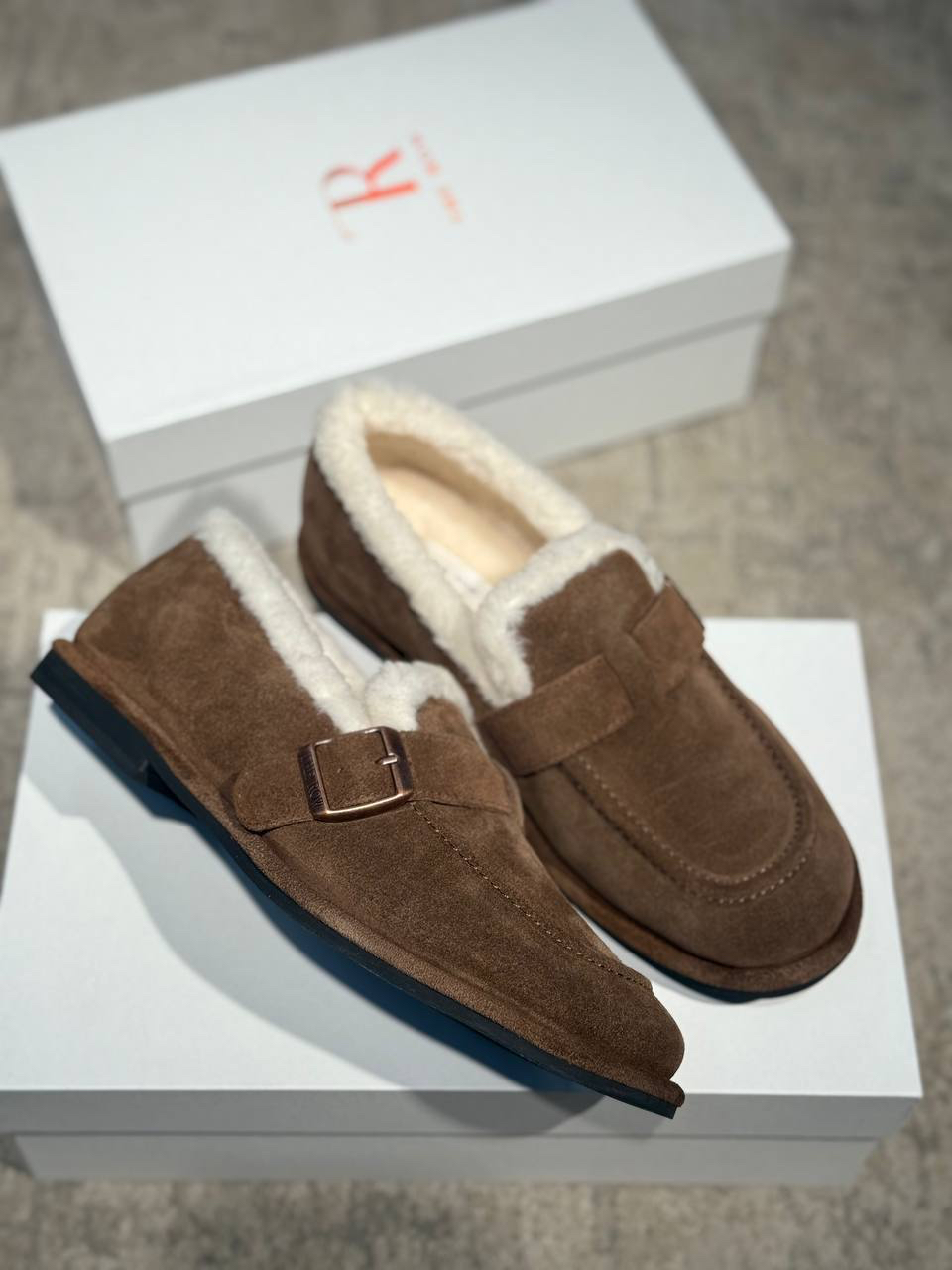 ЛОФЕРЫ THE ROW детальное фото