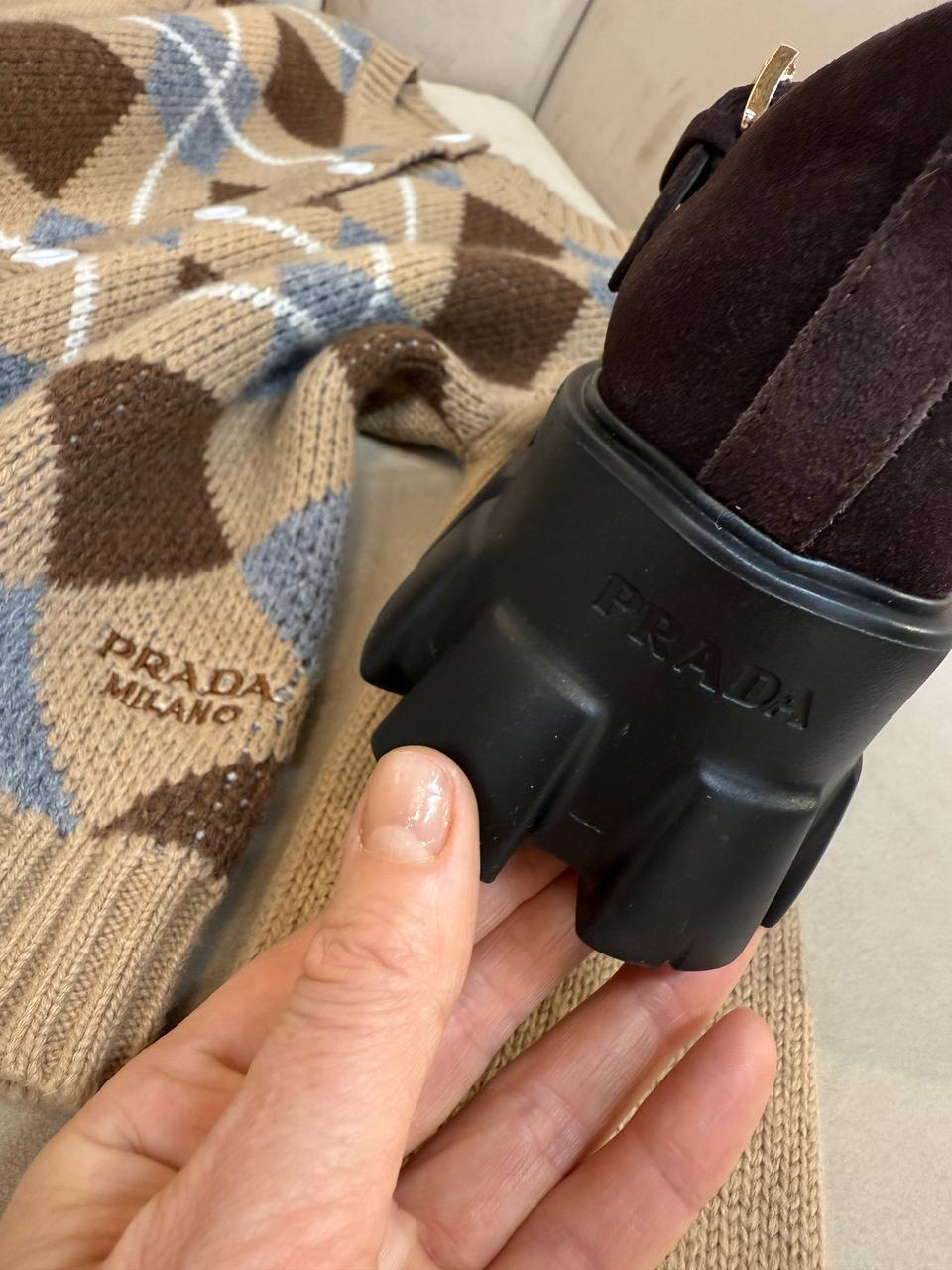 ТУФЛИ PRADA детальное фото