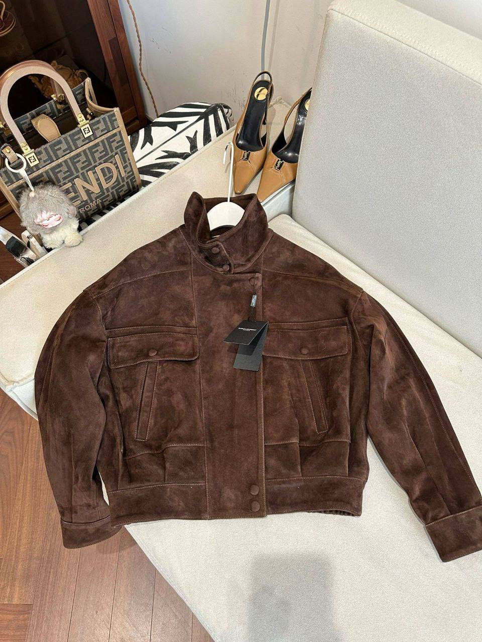 КУРТКА SAINT LAURENT детальное фото