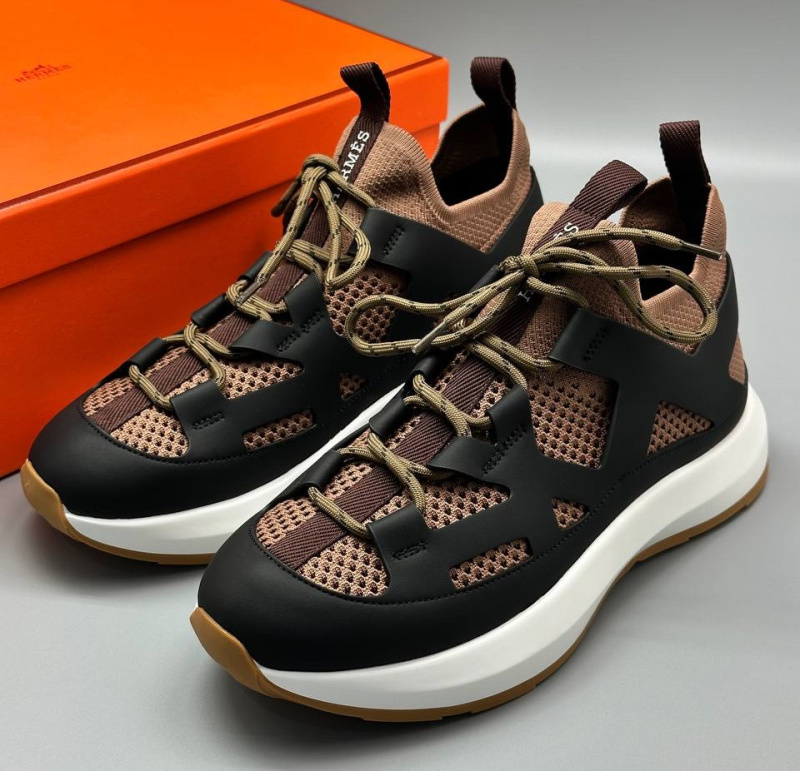 МУЖСКИЕ КРОССОВКИ HERMES фото