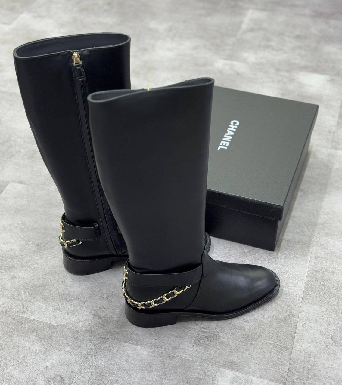 САПОГИ CHANEL детальное фото