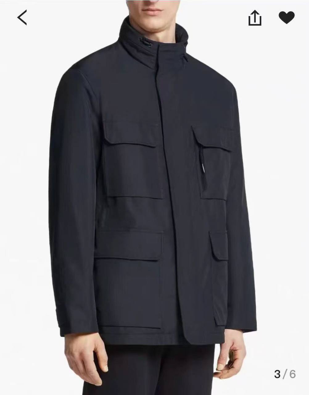 МУЖСКАЯ КУРТКА ZEGNA детальное фото