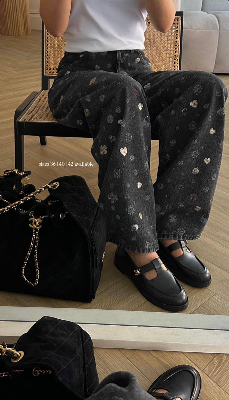 ДЖИНСЫ CHANEL детальное фото