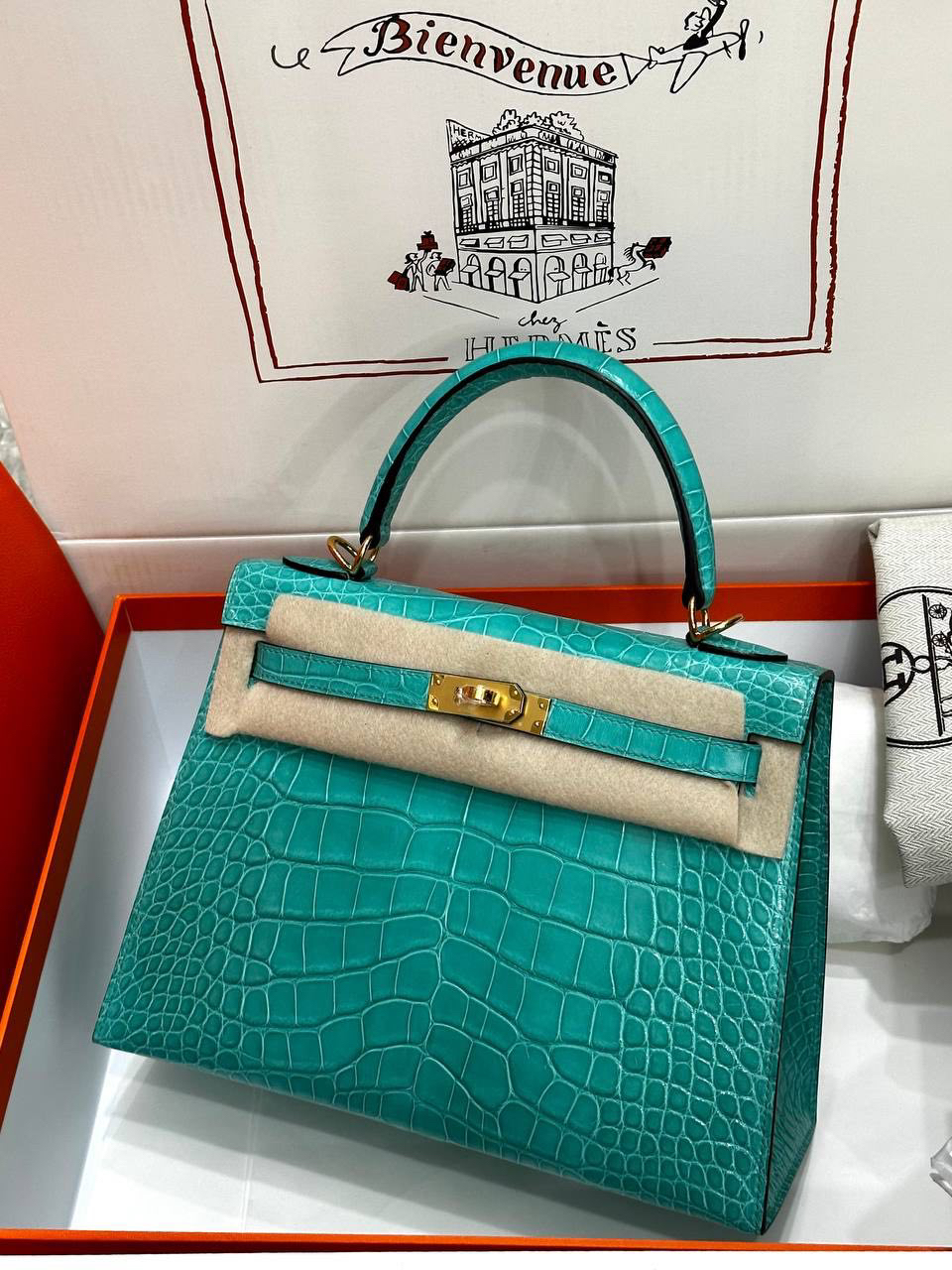 СУМКА HERMES KELLY 25 детальное фото