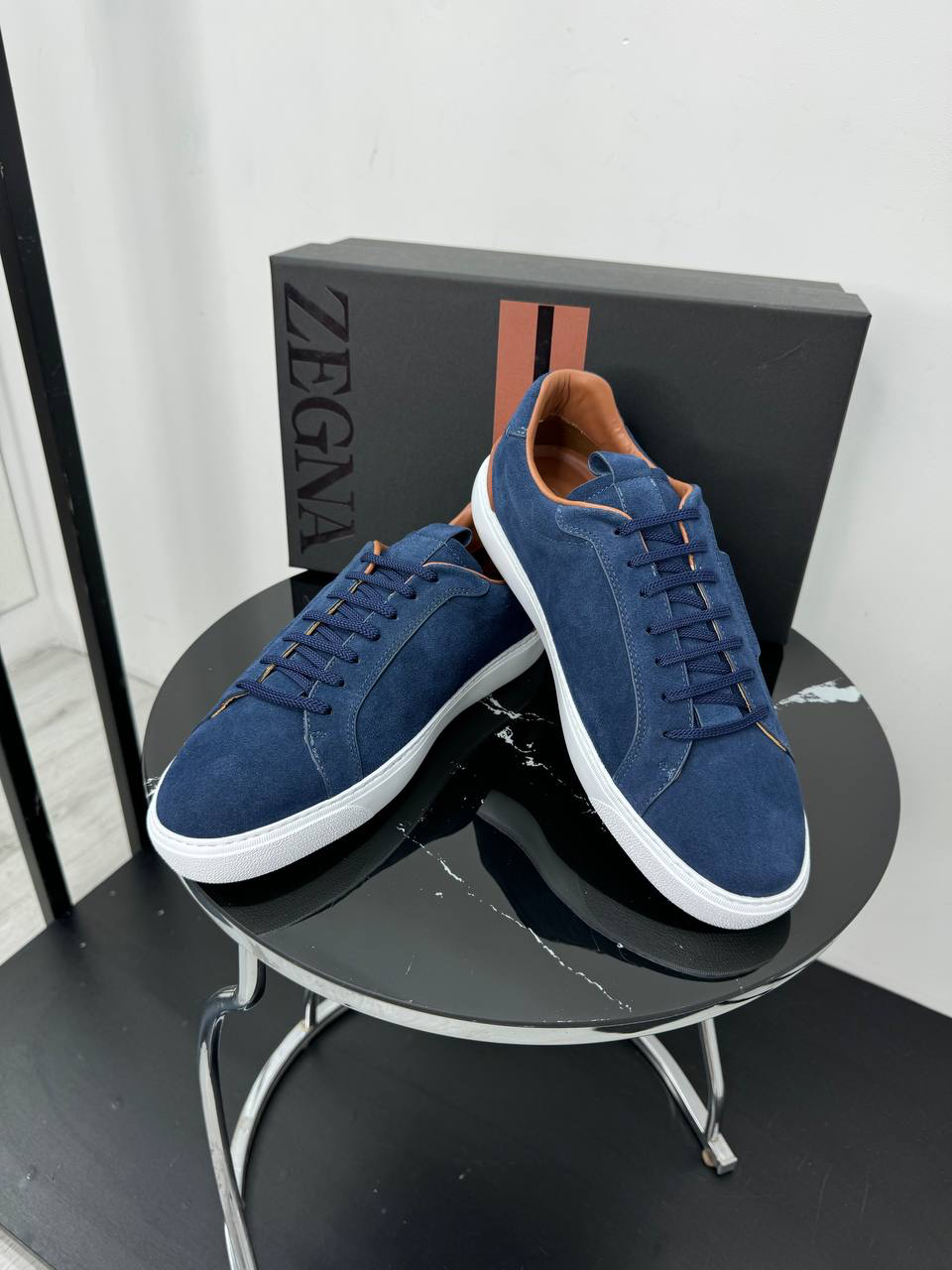 МУЖСКИЕ КЕДЫ ZEGNA детальное фото