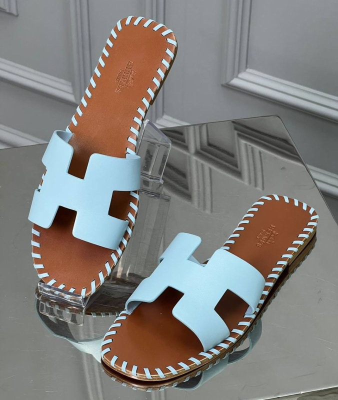 ШЛЕПКИ HERMES фото