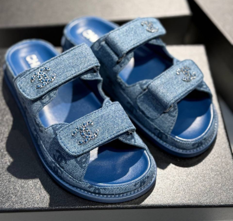 ШЛЕПКИ CHANEL фото