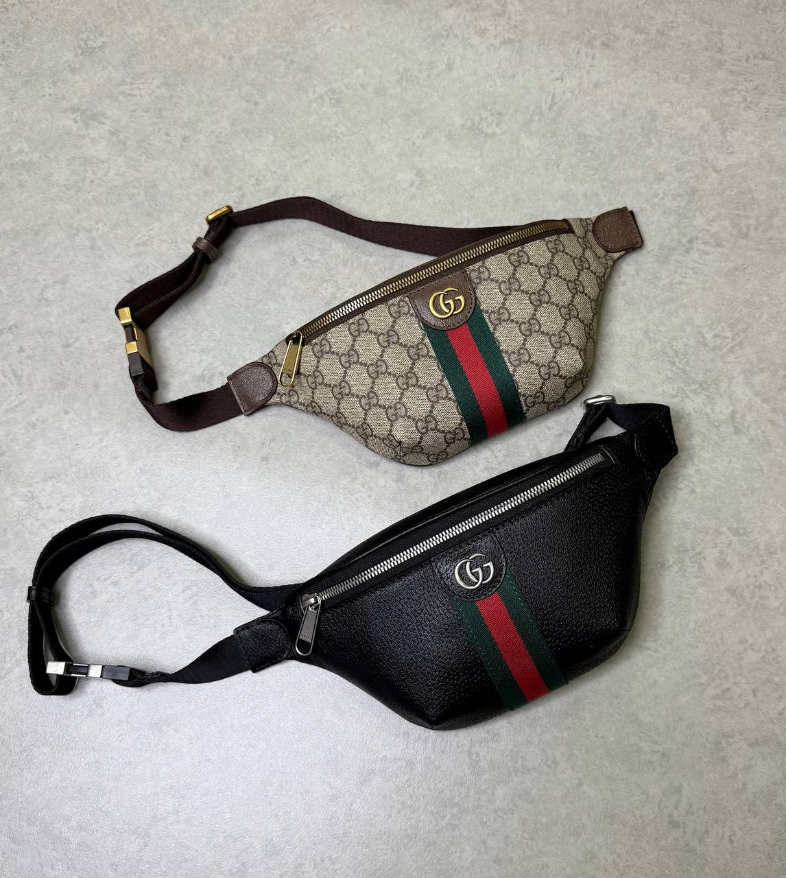 МУЖСКАЯ СУМКА СЛИНГ GUCCI детальное фото