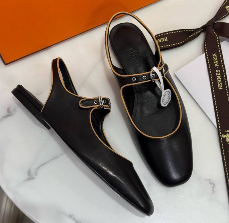 БАЛЕТКИ HERMES фото