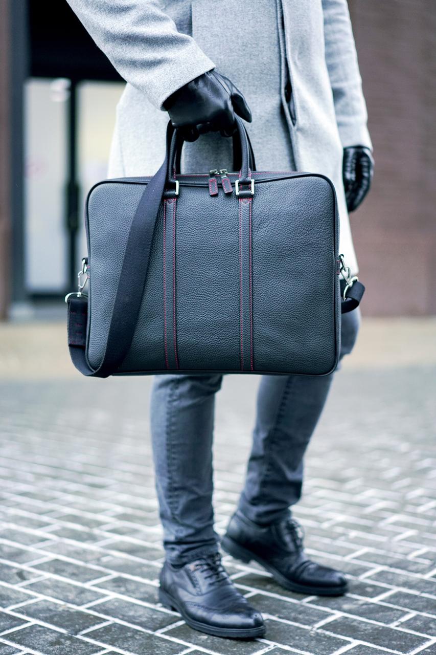 МУЖСКОЙ ПОРТФЕЛЬ HERMES детальное фото
