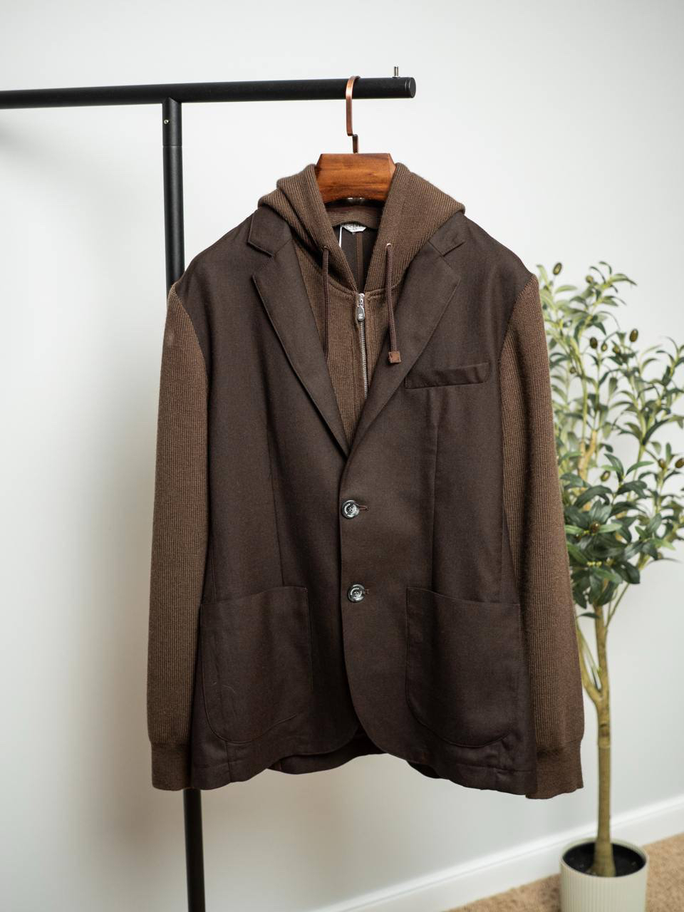 МУЖСКАЯ КУРТКА ПИДЖАК BRUNELLO CUCINELLI детальное фото