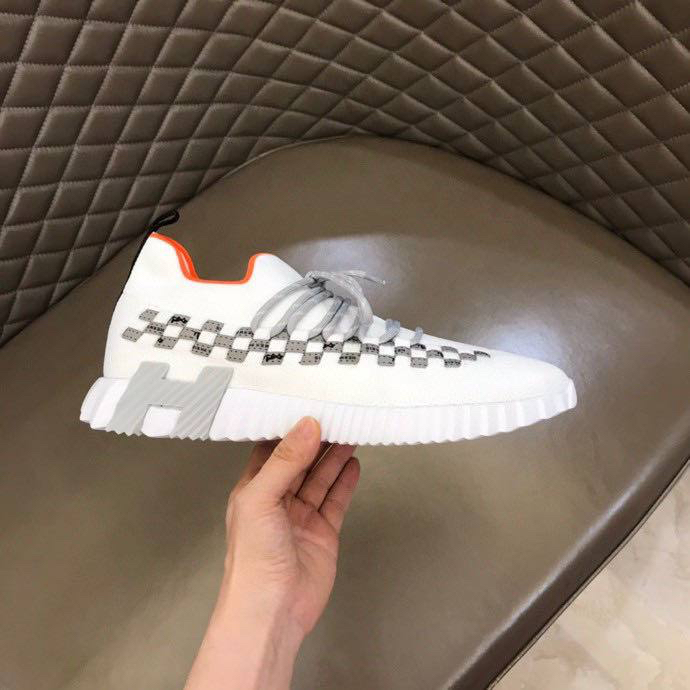 МУЖСКИЕ КРОССОВКИ HERMES детальное фото