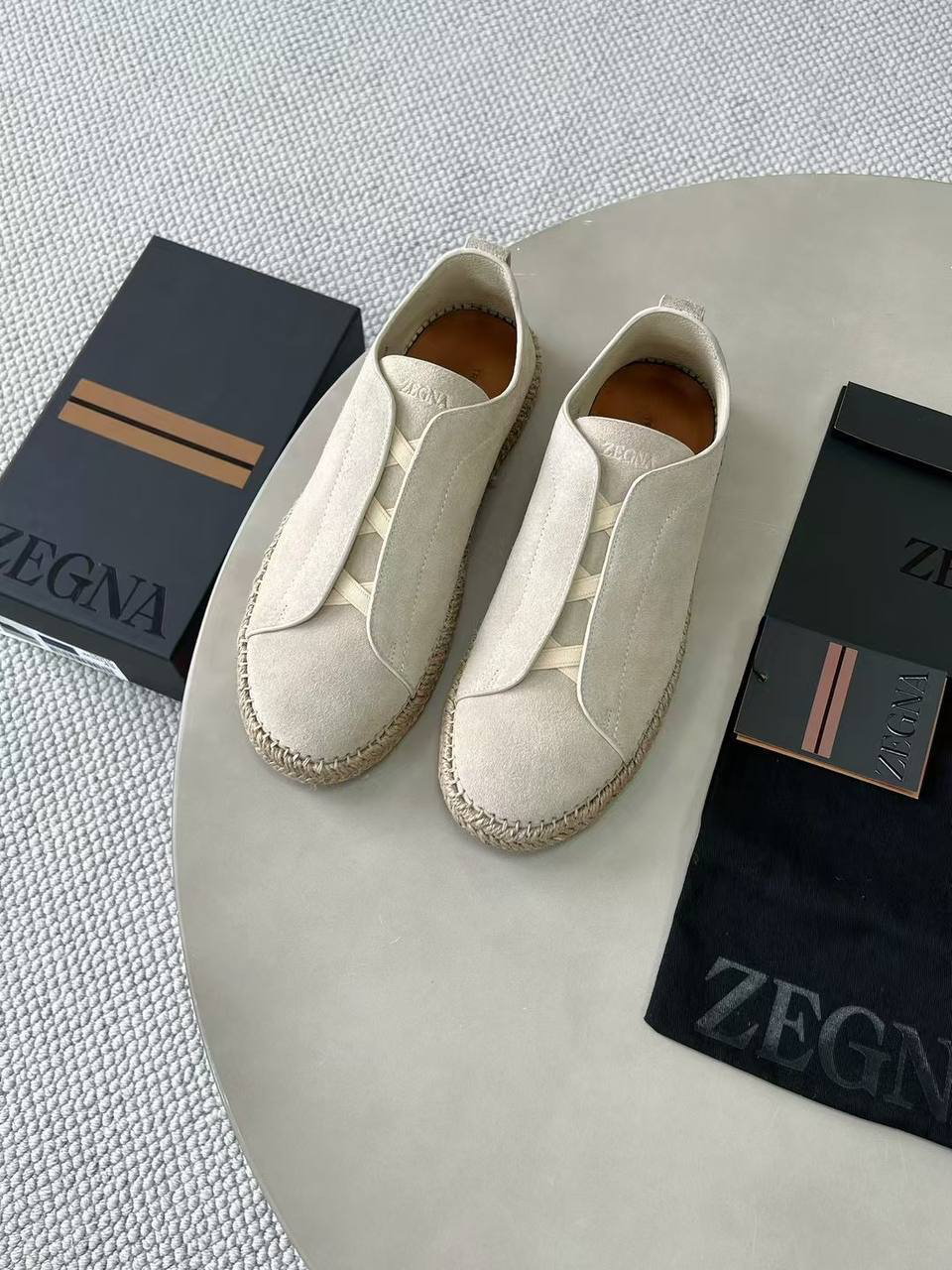 МУЖСКИЕ КЕДЫ ZEGNA детальное фото
