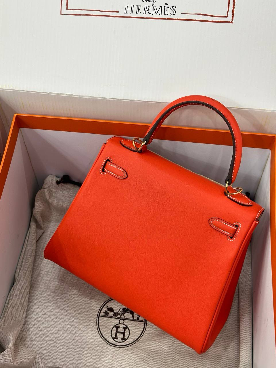 СУМКА HERMES KELLY 25 детальное фото