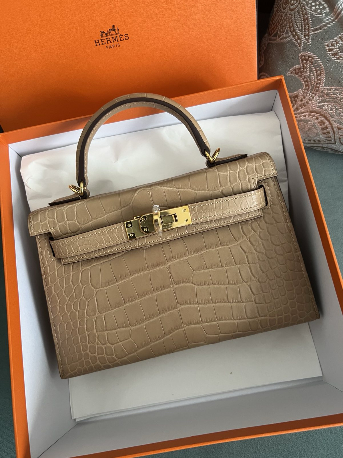 СУМКА HERMES KELLY 20 MINI детальное фото