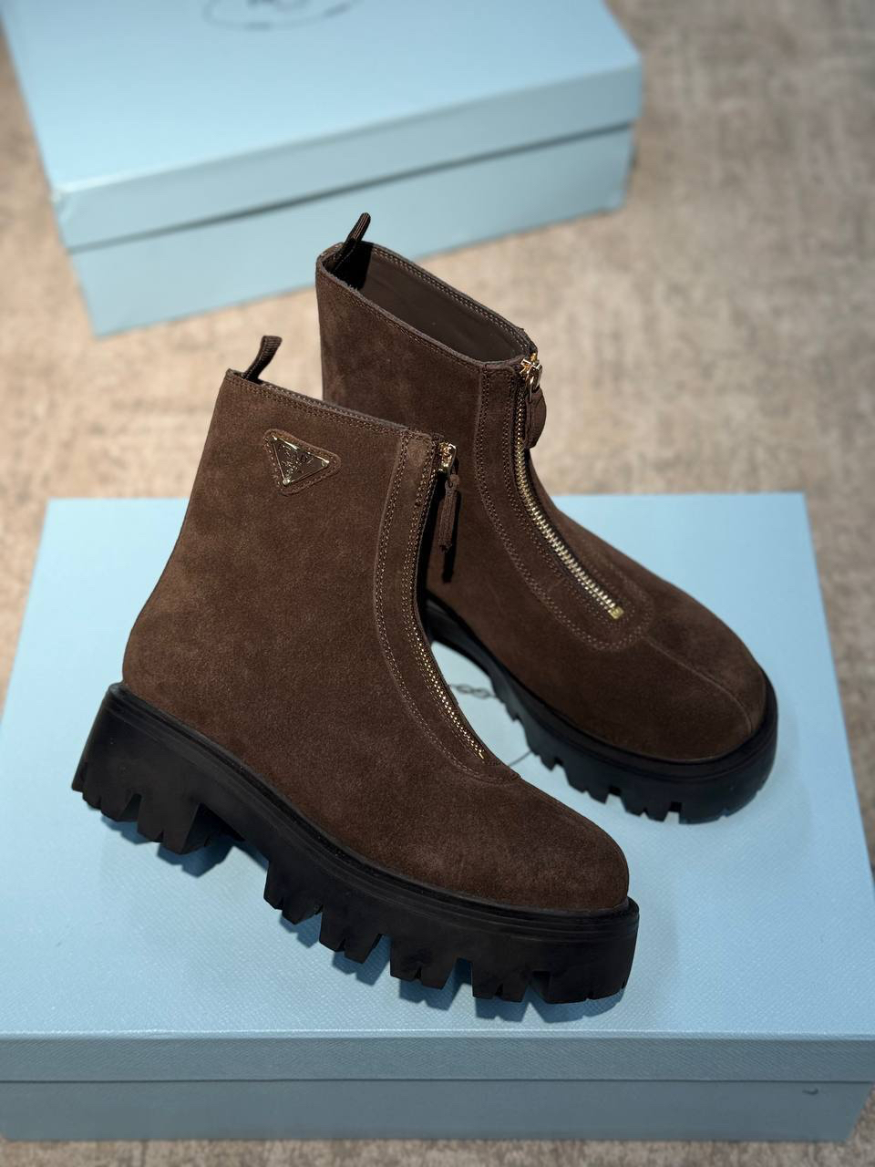 БОТИНКИ PRADA детальное фото