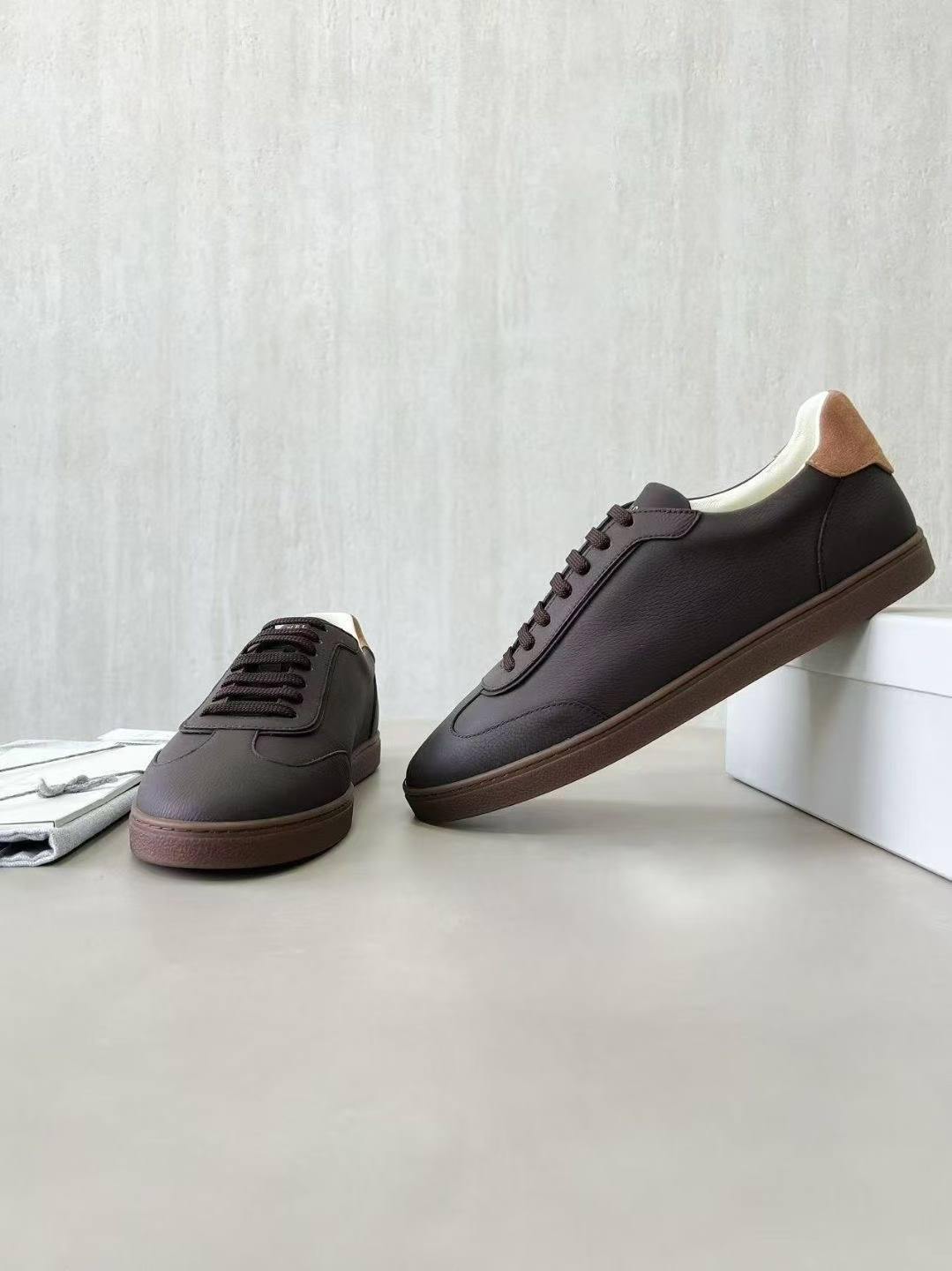 МУЖСКИЕ КЕДЫ BRUNELLO CUCINELLI детальное фото