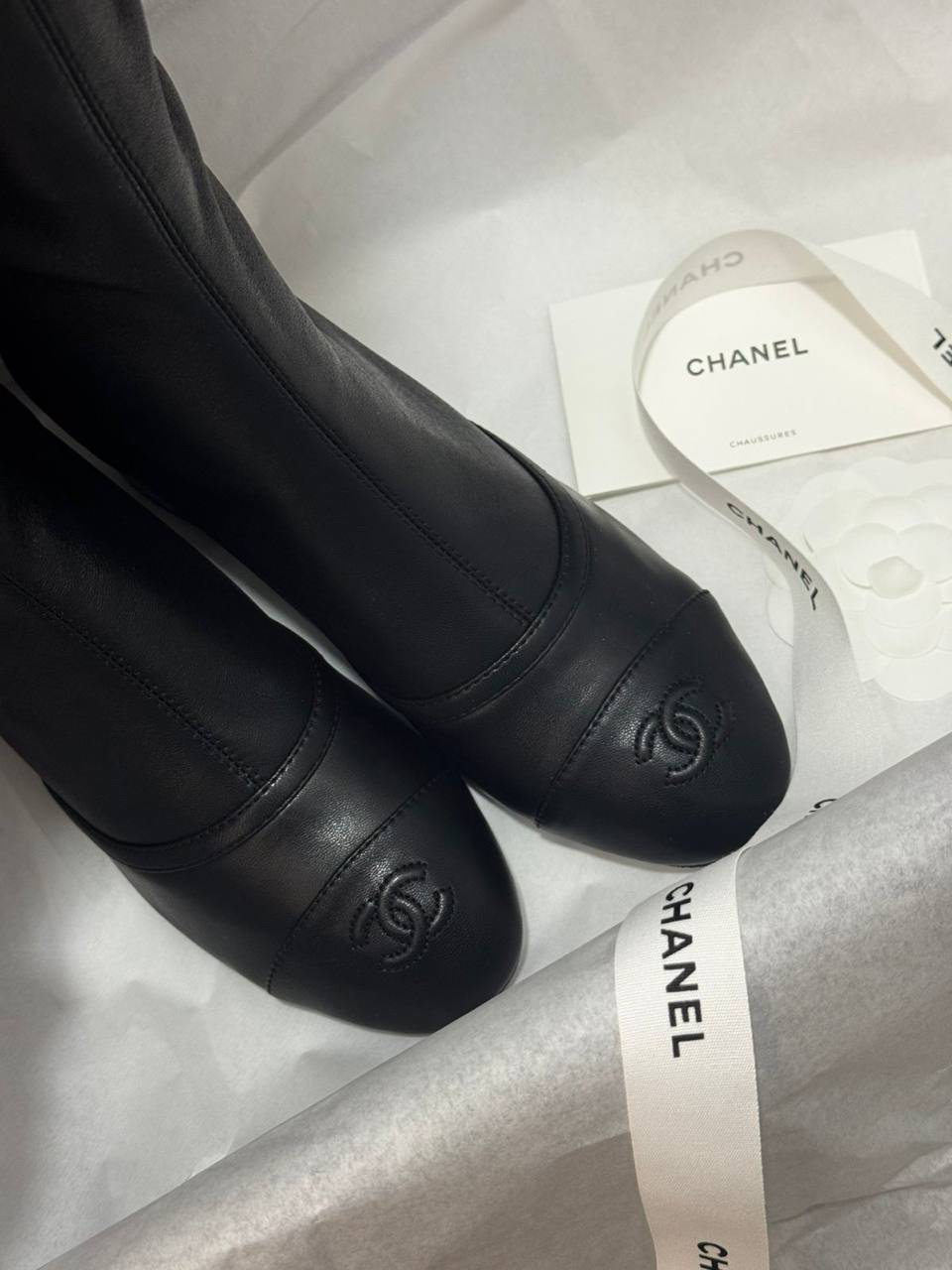 САПОГИ CHANEL детальное фото