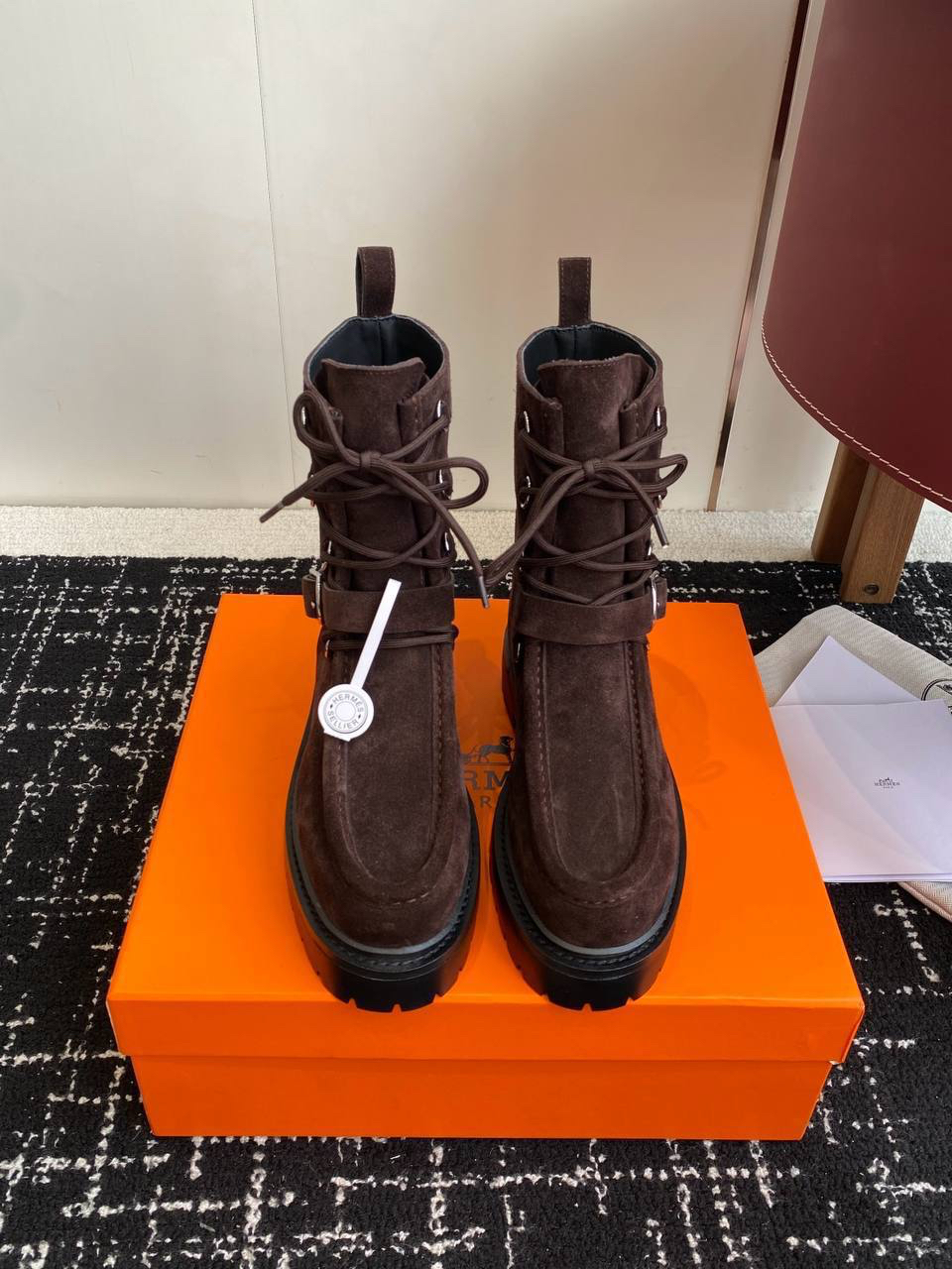 БОТИНКИ HERMES детальное фото