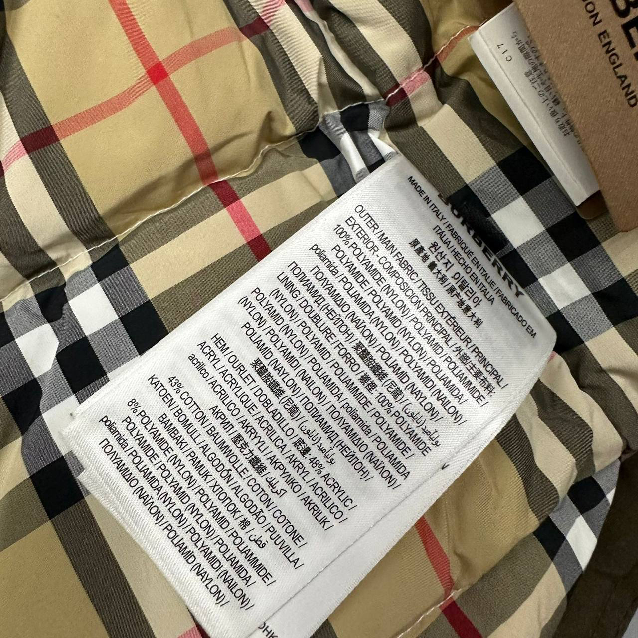 ДЕТСКАЯ КУРТКА BURBERRY детальное фото