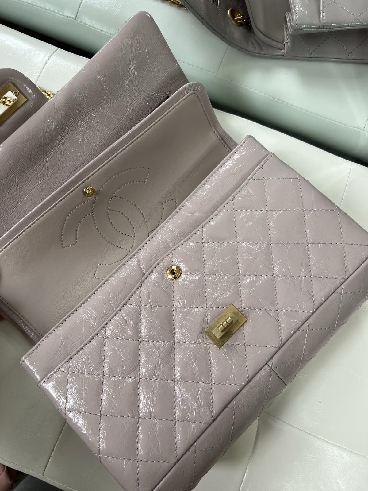 СУМКА CHANEL VINTAGE 28 см детальное фото