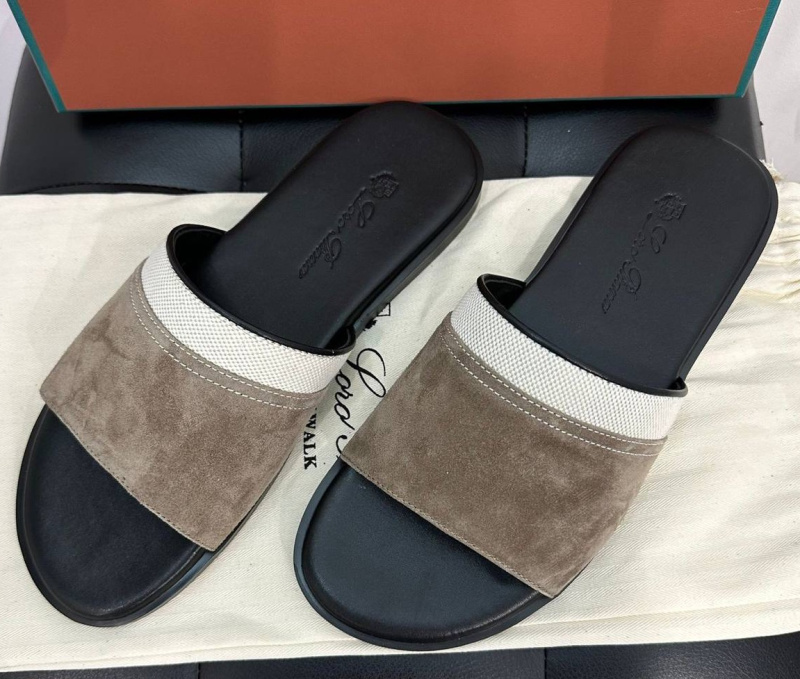 МУЖСКИЕ ШЛЕПКИ LORO PIANA фото