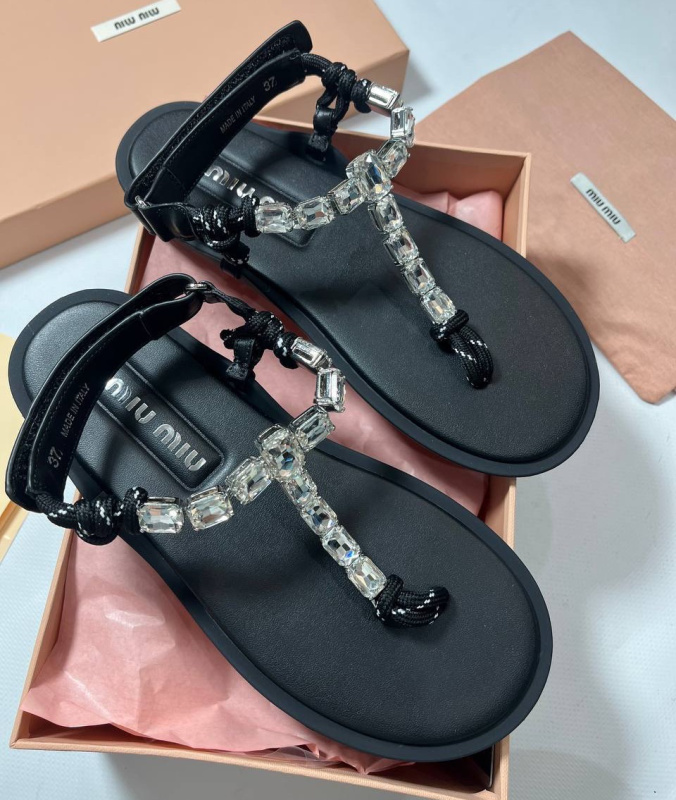 САНДАЛИИ MIU MIU фото