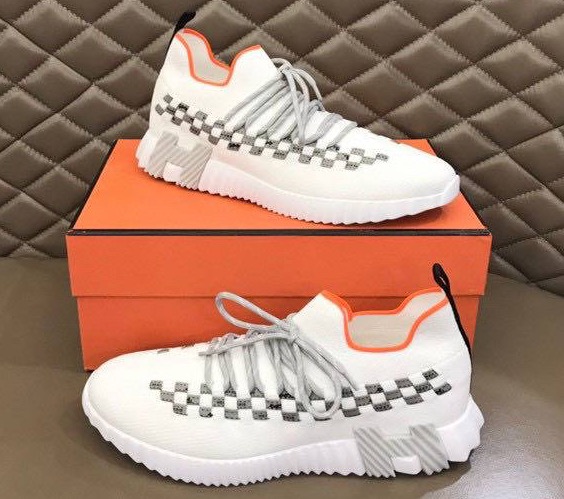 МУЖСКИЕ КРОССОВКИ HERMES фото