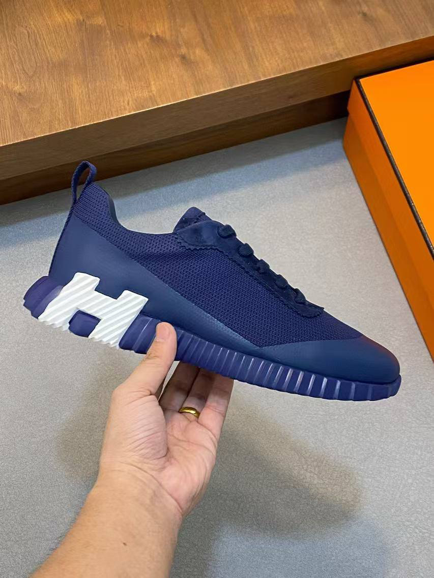 МУЖСКИЕ КРОССОВКИ HERMES детальное фото