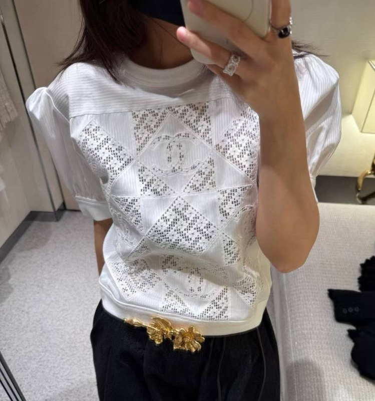 ФУТБОЛКА CHANEL фото