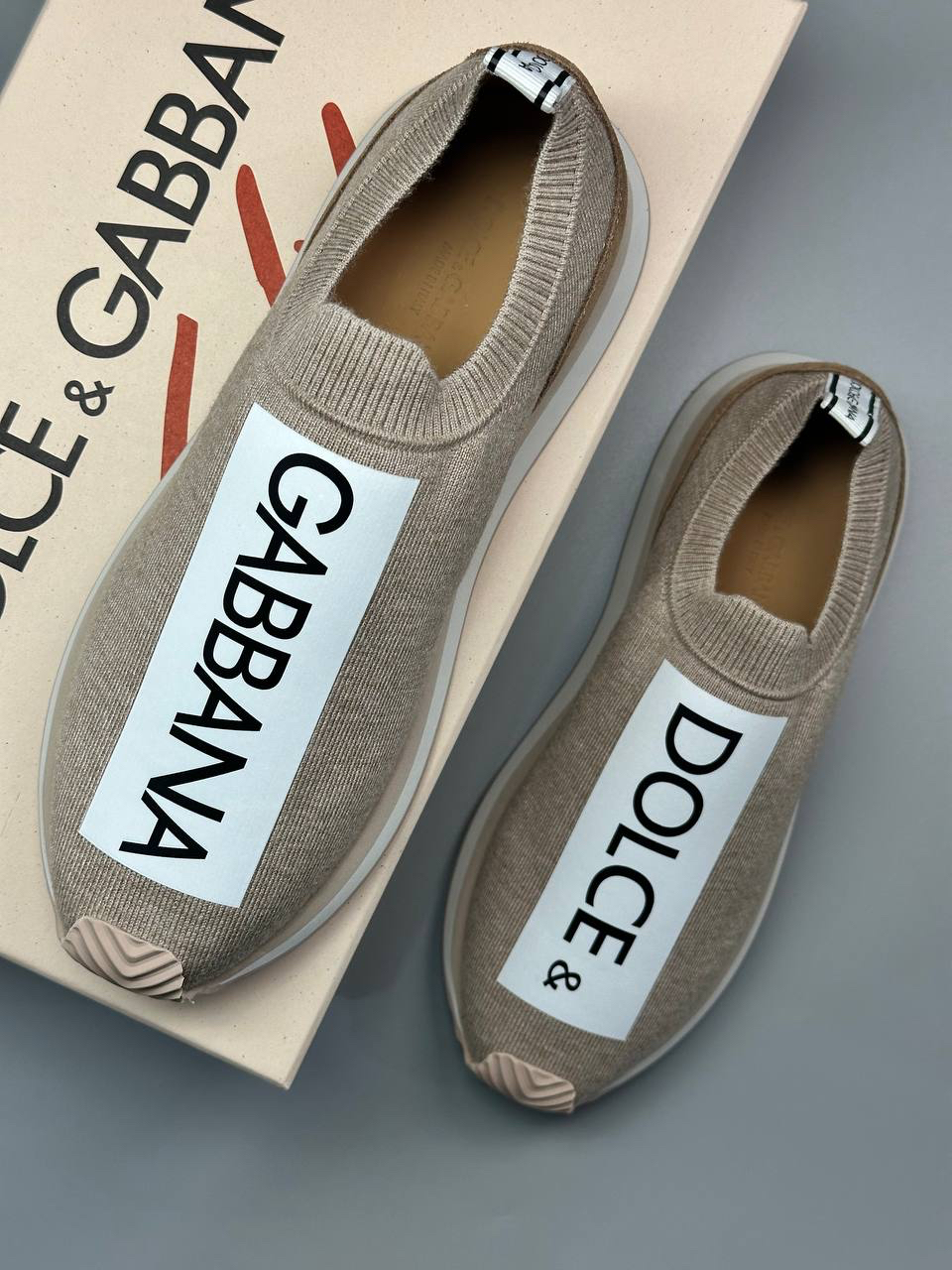 МУЖСКИЕ КРОССОВКИ DOLCE & GABBANA детальное фото