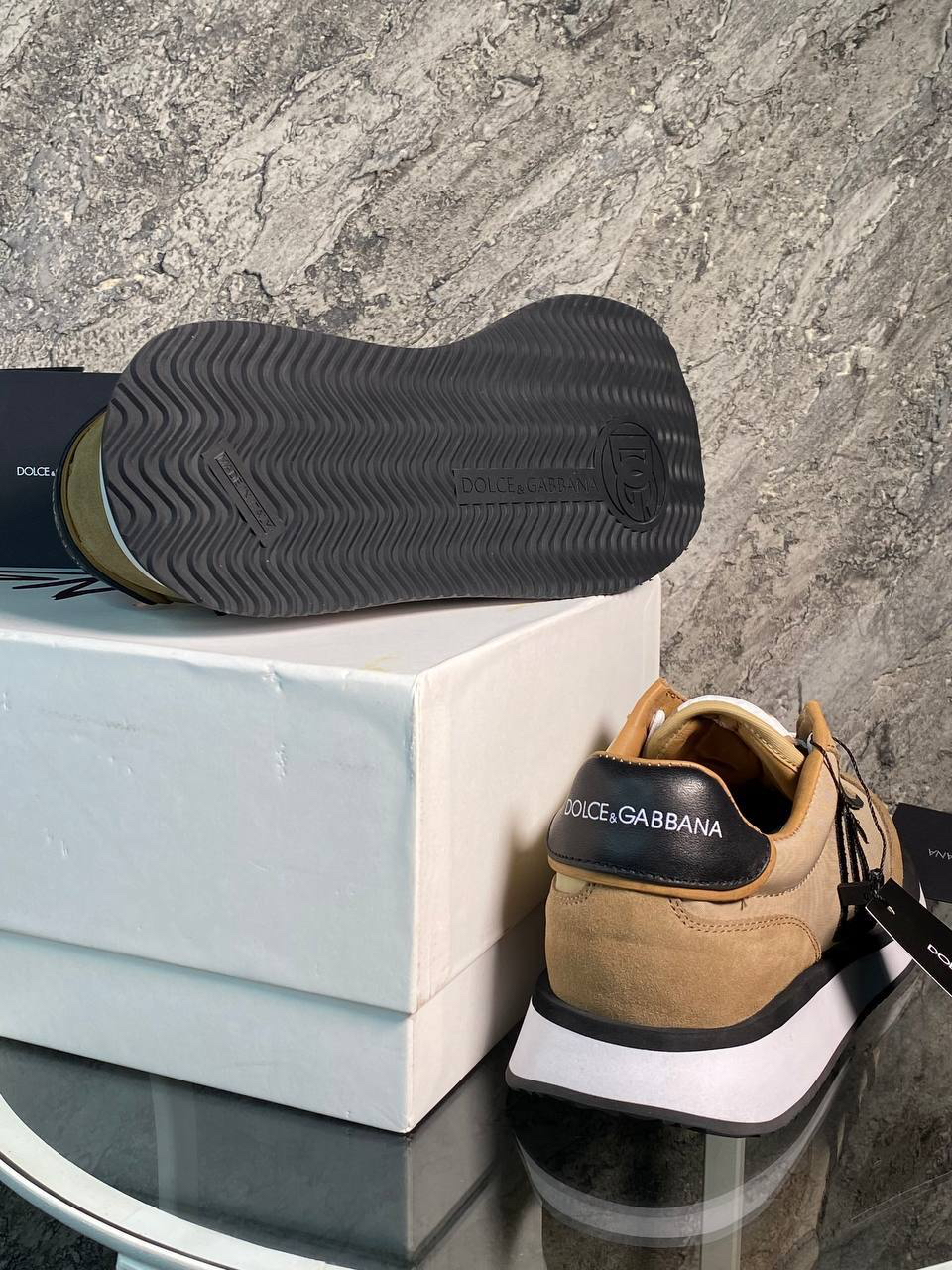 МУЖСКИЕ КРОССОВКИ DOLCE & GABBANA детальное фото
