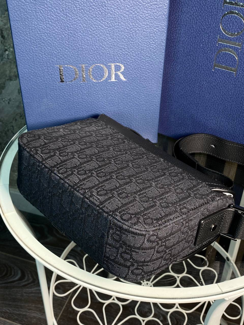 МУЖСКАЯ СУМКА МЕССЕНДЖЕР CHRISTIAN DIOR детальное фото