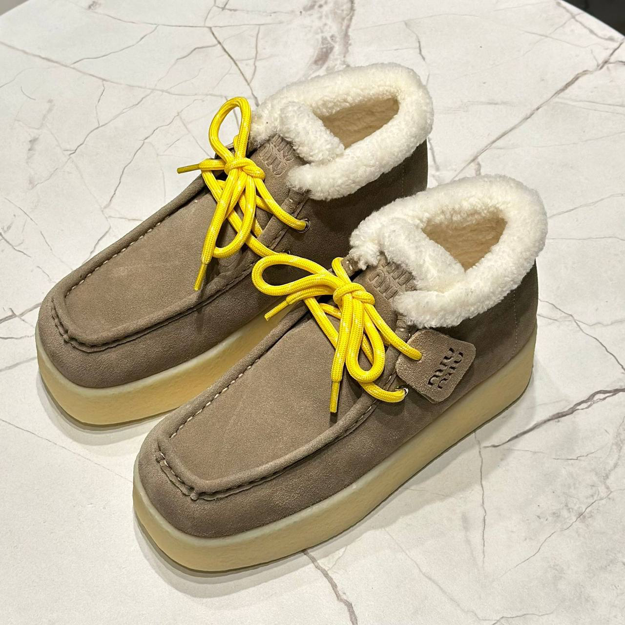 БОТИНКИ MIU MIU детальное фото