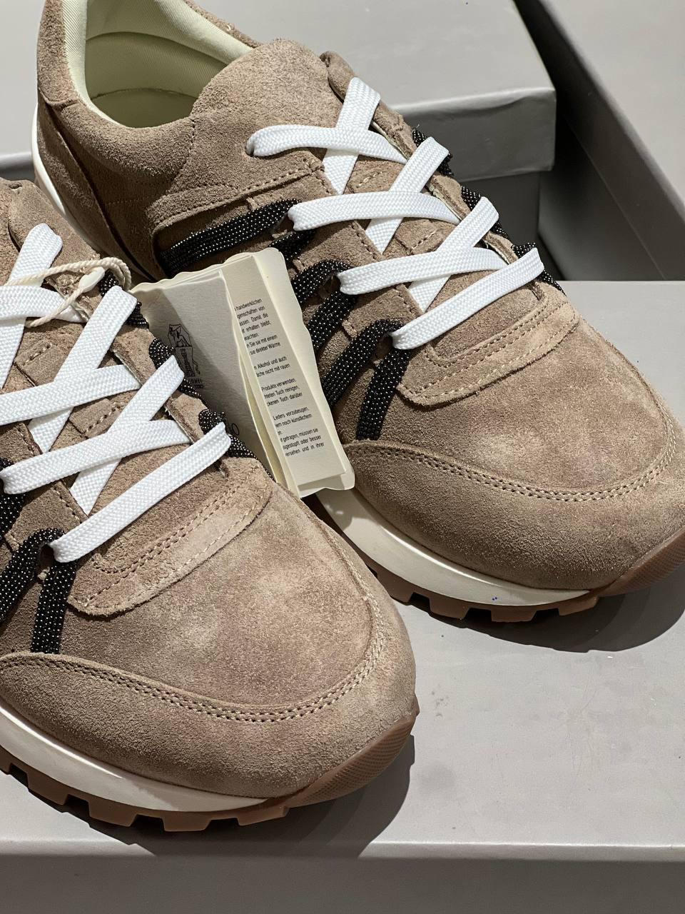 КРОССОВКИ BRUNELLO CUCINELLI детальное фото