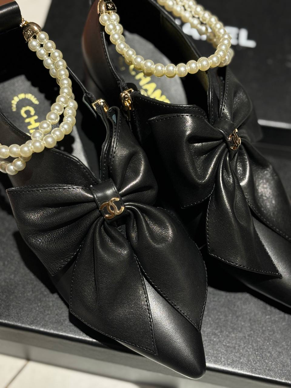 БОТИЛЬОНЫ CHANEL детальное фото