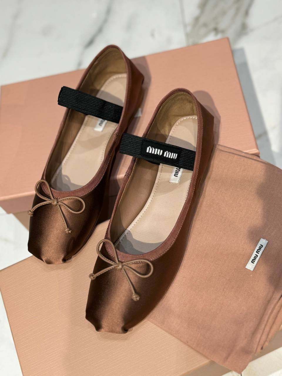 БАЛЕТКИ MIU MIU детальное фото