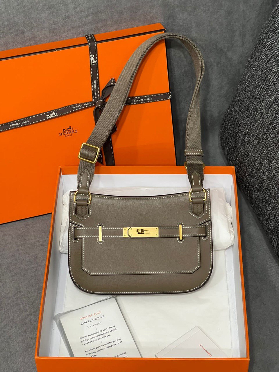 СУМКА HERMES JYPSIERE MINI детальное фото
