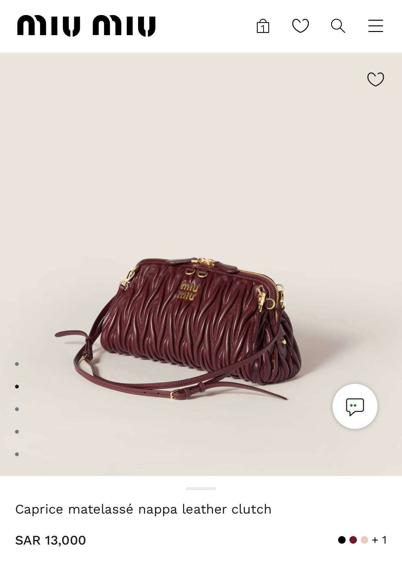 СУМКА MIU MIU детальное фото