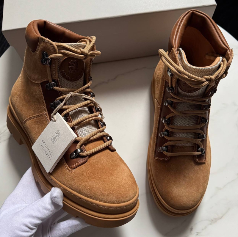 МУЖСКИЕ БОТИНКИ BRUNELLO CUCINELLI фото