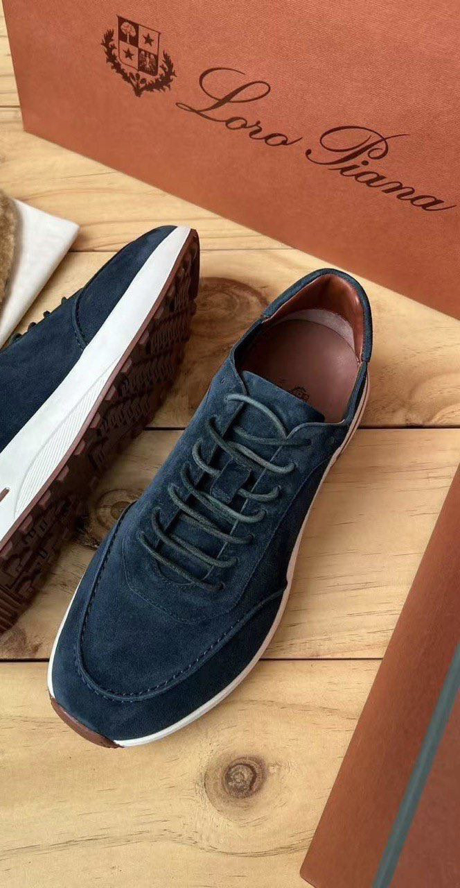 МУЖСКИЕ КРОССОВКИ LORO PIANA детальное фото