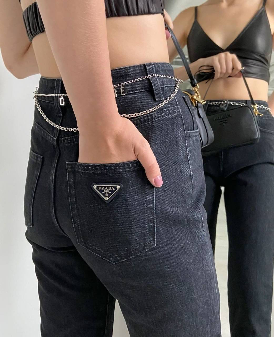 ДЖИНСЫ PRADA детальное фото