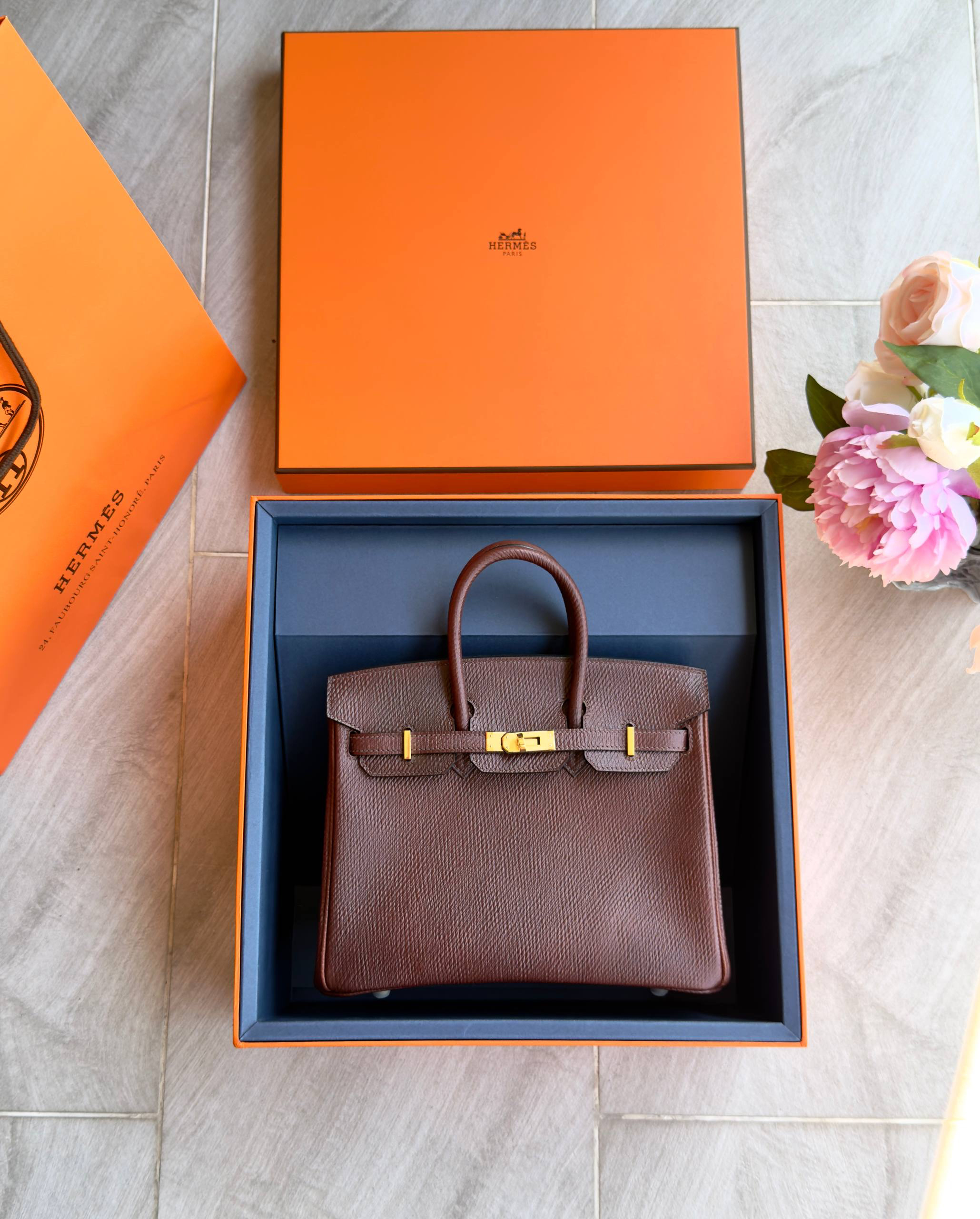 СУМКА HERMES BIRKIN 25 детальное фото
