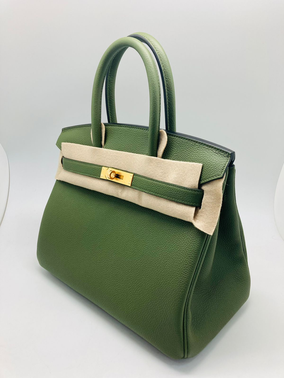 СУМКА HERMES BIRKIN 30 Ручная работа детальное фото