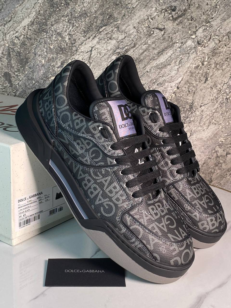 МУЖСКИЕ КРОССОВКИ DOLCE & GABBANA детальное фото