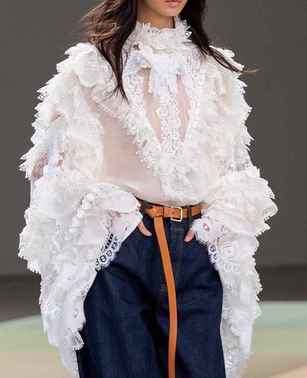 БЛУЗКА ZIMMERMANN детальное фото