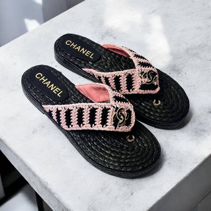 ШЛЕПКИ CHANEL фото